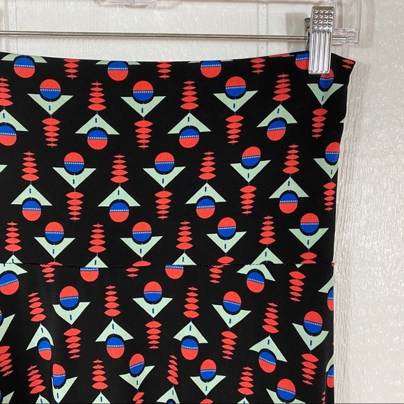 NEW LuLaRoe Geometric Print Maxi Skirt XXS - Picture 6 of 12